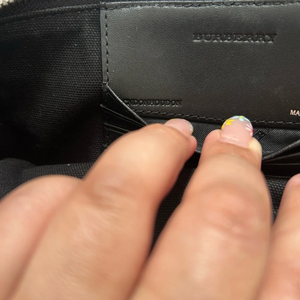 Authentic Burberry Black and Brown Checkered Women's Bag - Picture 9 of 12